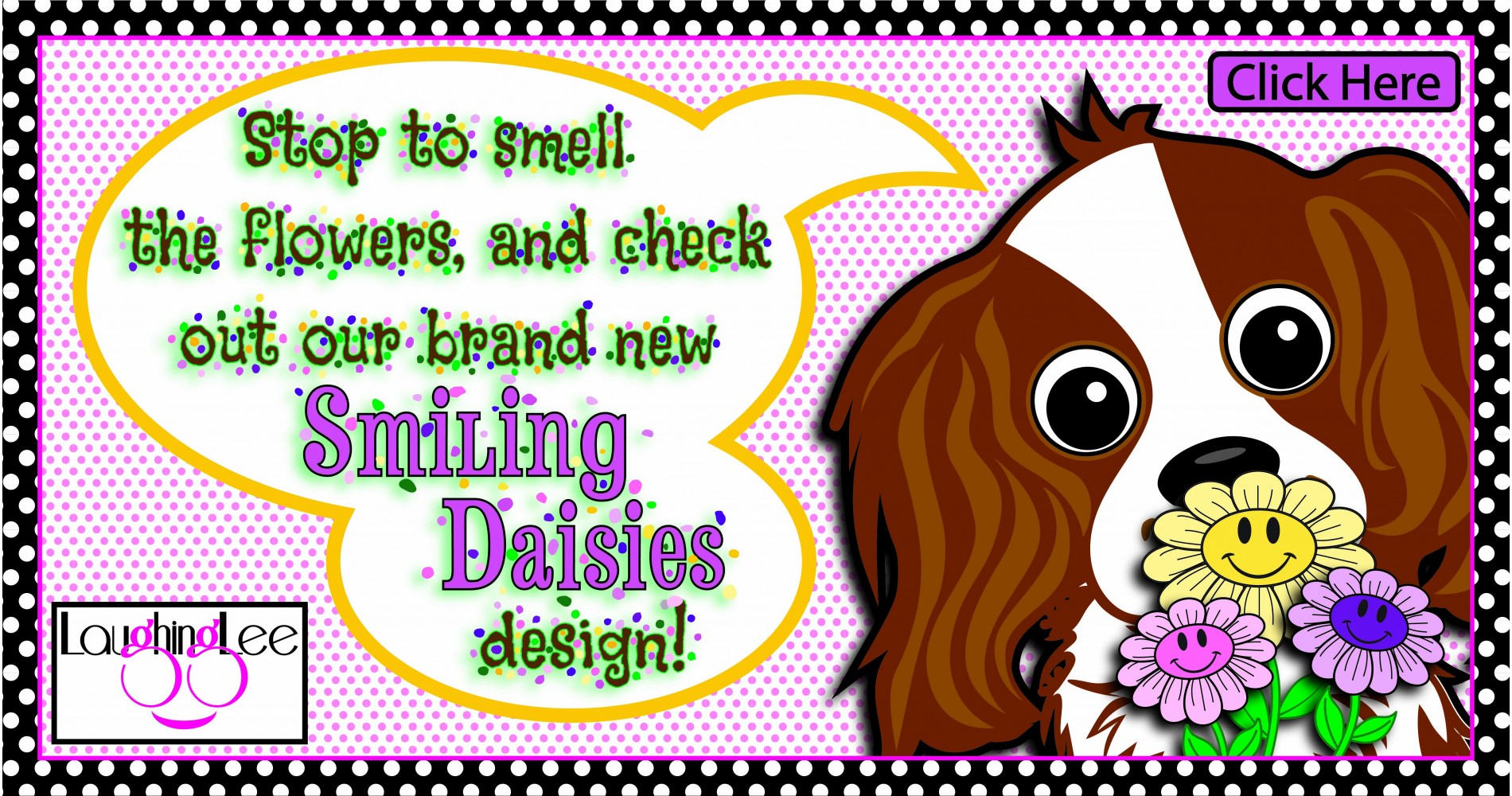 Smiling Daisies Banner