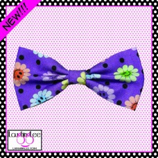 Smiling Daisies Purple Bow Tie Smiling Daisies Purple Bow Tie