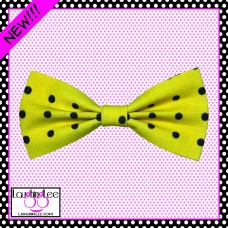Yellow LaughingLee Dots Bow Tie Yellow LaughingLee Dots Bow Tie
