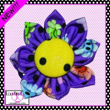 Smiling Daisies Purple Collar Flower Smiling Daisies Purple Collar Flower