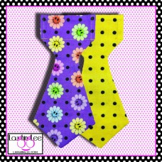 Smiling Daisies Purple Pet Tie Smiling Daisies Purple Pet Tie