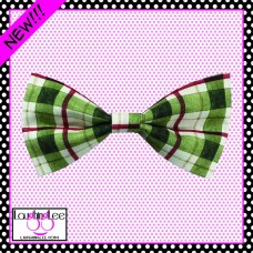 Winter Plaid Bow Tie