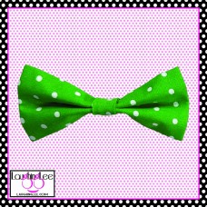 Green Polka Dots Bow Tie Green Polka Dots Bow Tie