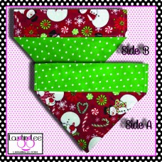 Snow Much Fun Over Collar Pet Bandana Snow Much Fun Over Collar Pet Bandana