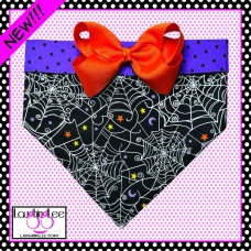 Spider Webs Pet Bandana