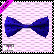 Halloween Purple Dots Bow Tie