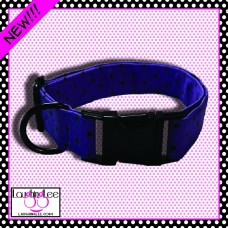 Halloween Purple Dots Pet Collar