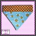 You Are My Sunshine Over Collar Pet Bandana