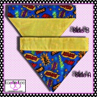 Super Pup Over Collar Pet Bandana