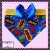 Blue Magic Bow (Super Pup) +$3.00