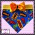 Golden Yellow with Black Bow (Super Pup) +$3.00