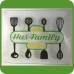 Kitchen Utensils Family Cutting Board